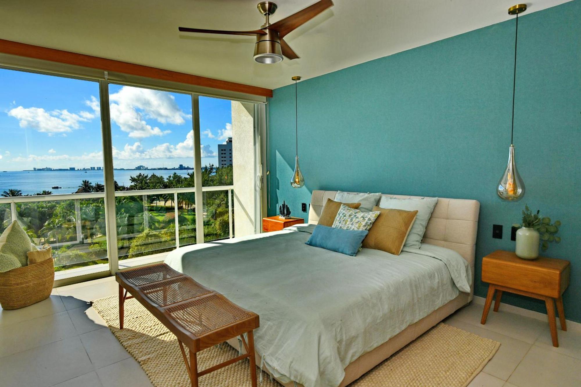 Beachfront Apartment Blue Vista Канкун Екстер'єр фото